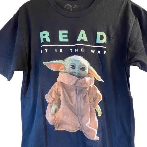 Unisex T-Shirt Black Yoda - Picture 2 of 7